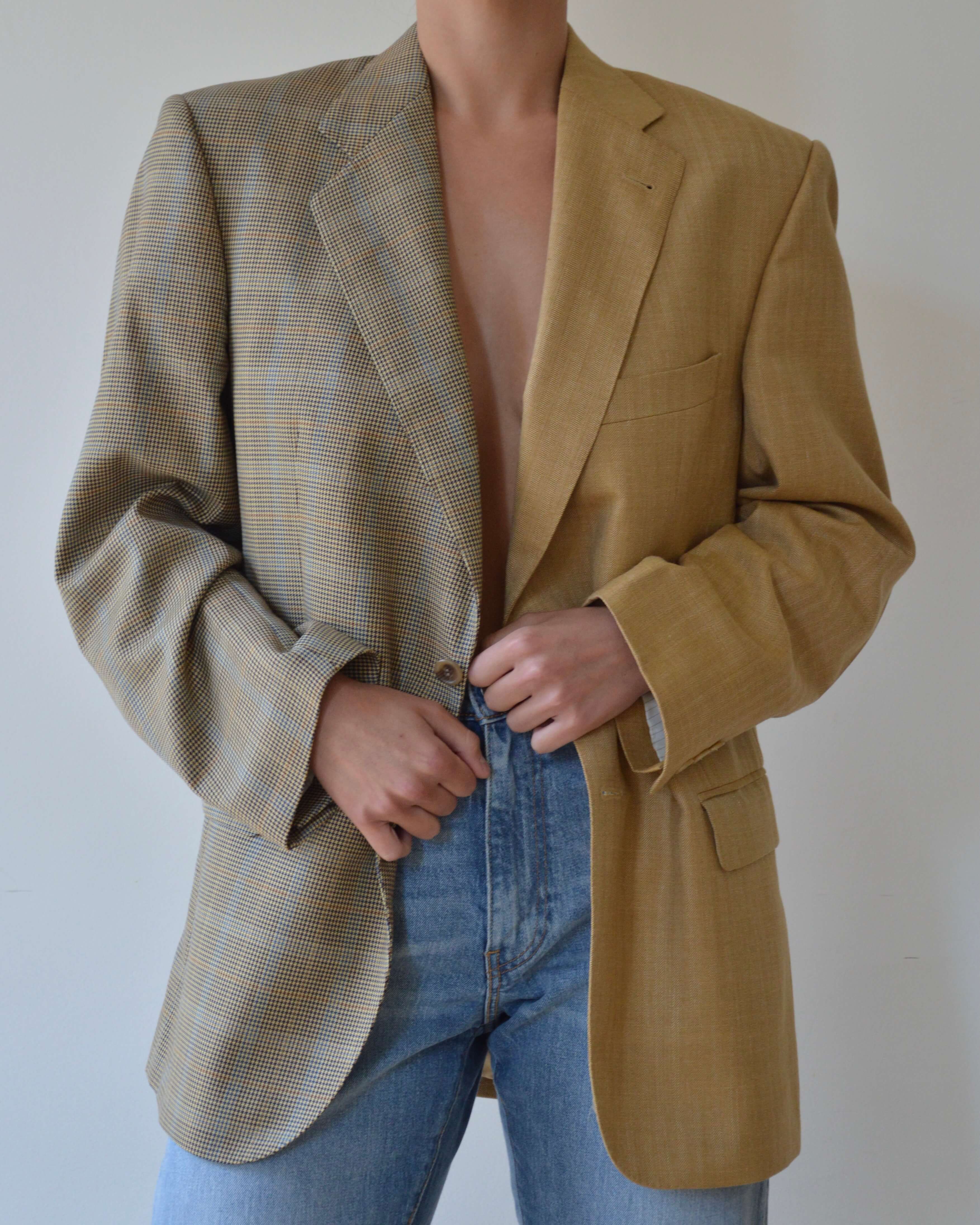 DUO Blazer  - golden perfection (S/L)
