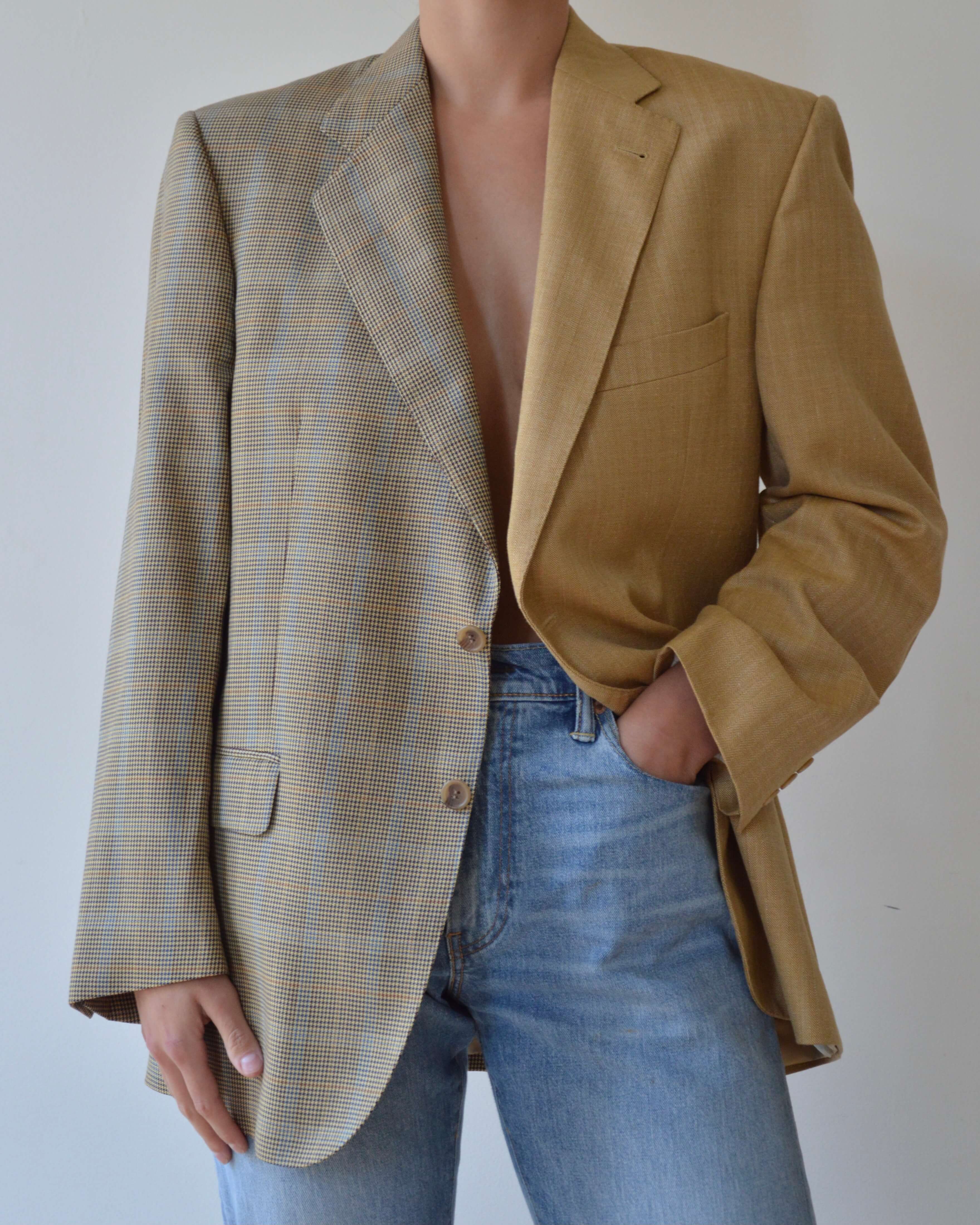 DUO Blazer  - golden perfection (S/L)