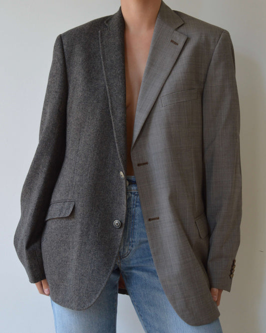 DUO Blazer  - shades of brown (S/L)