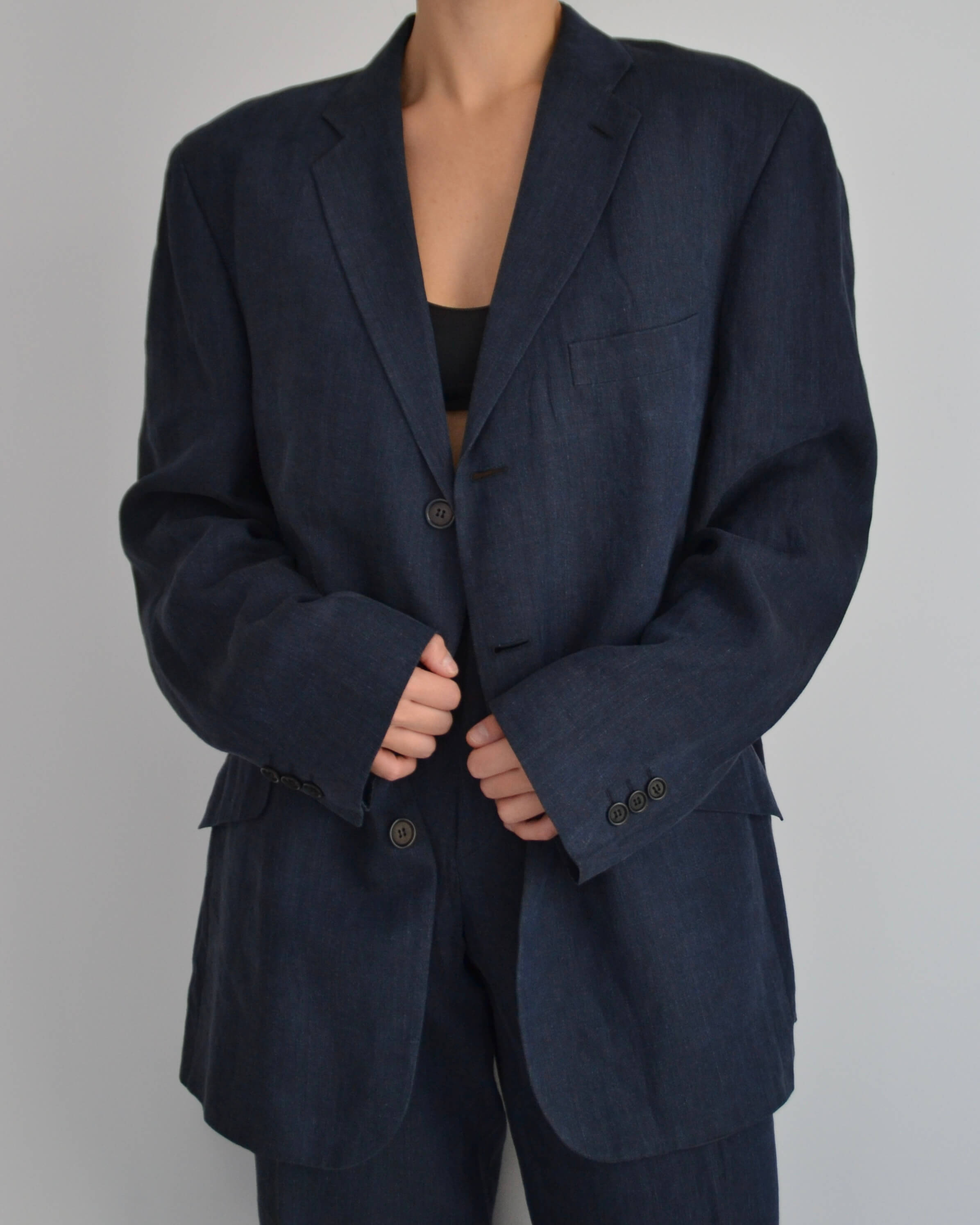 Suit - Linen Blue (XL/XXL)
