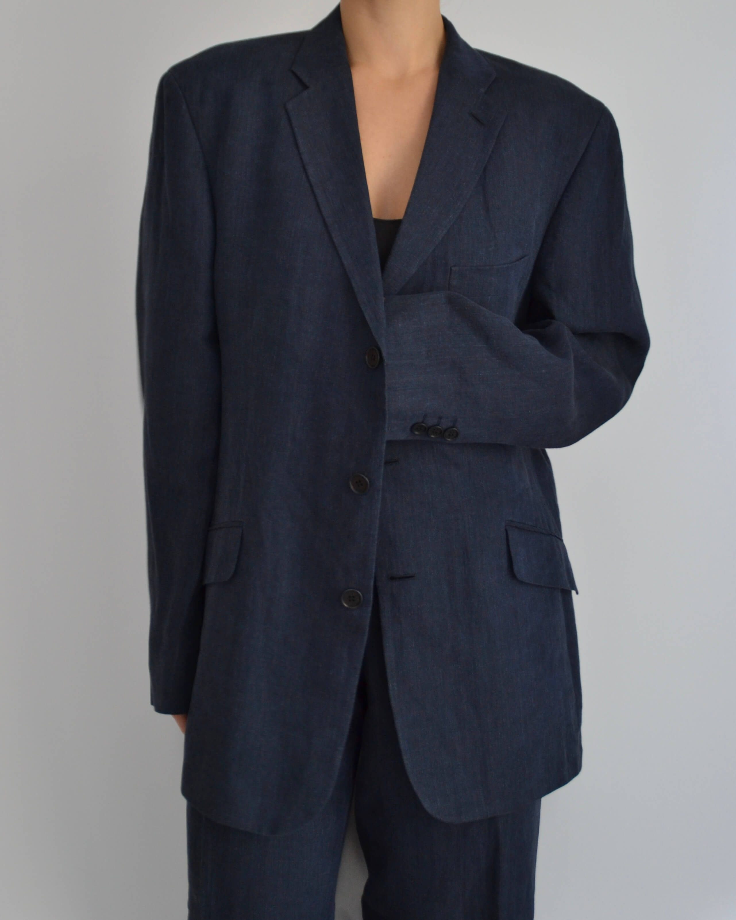Suit - Linen Blue (XL/XXL)