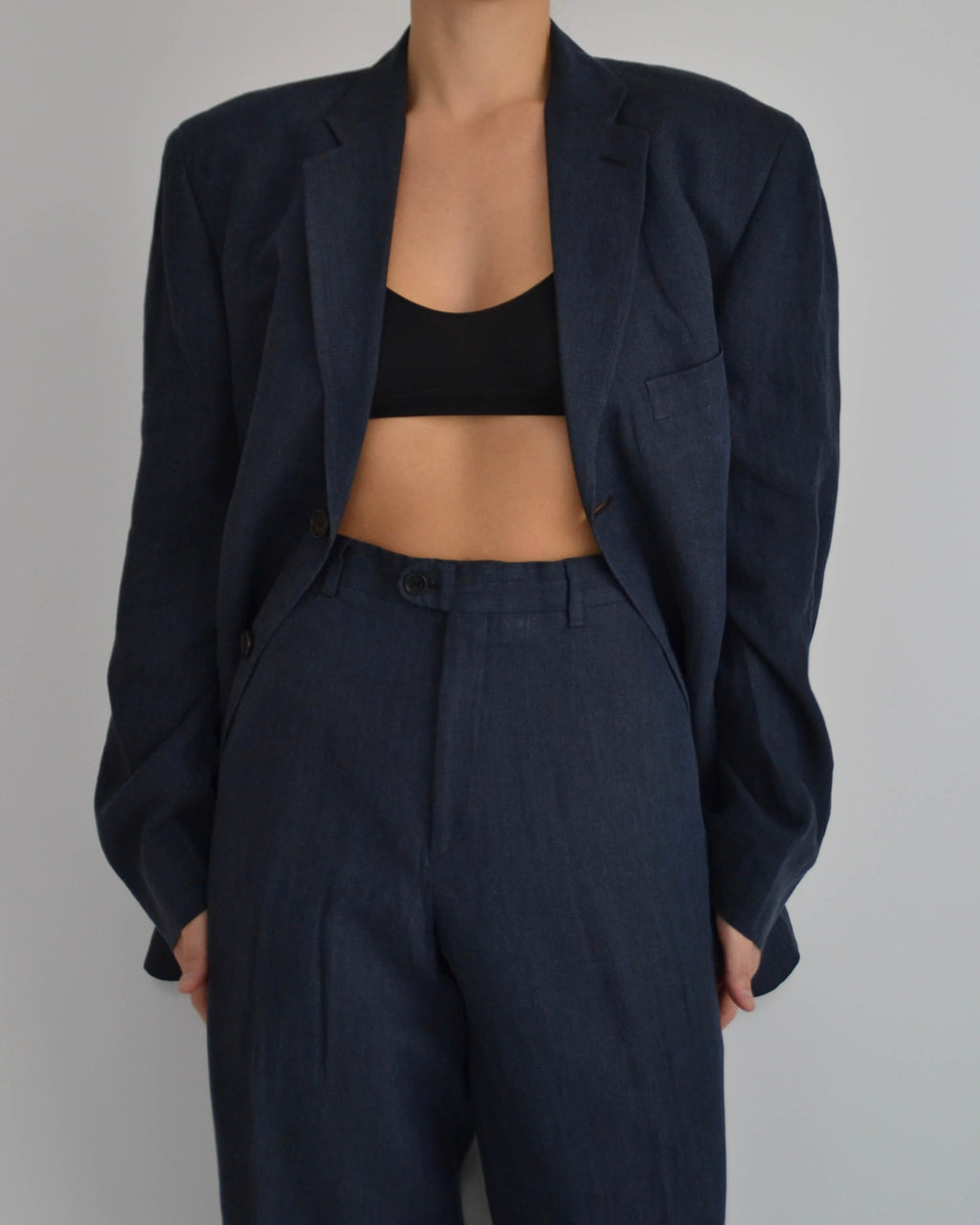 Suit - Linen Blue (XL/XXL)