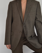 Blazer - chocolate cashmere duo (S/L)