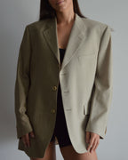 DUO Blazer - Beige Two Tones (S/L)
