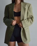 Vegan DUO Blazer - Greenish (XS/M)