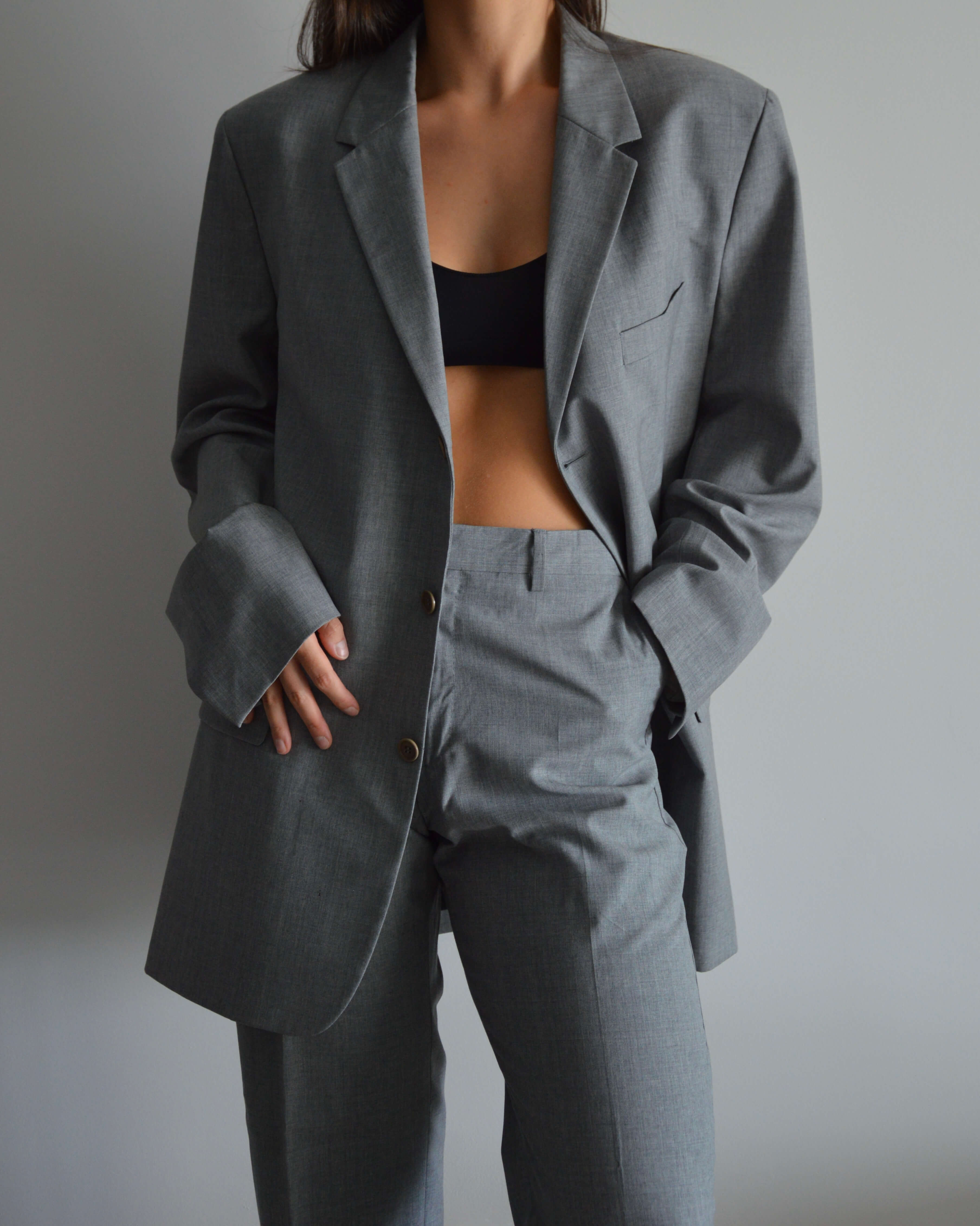 Costume - Gris clair (XS/M)