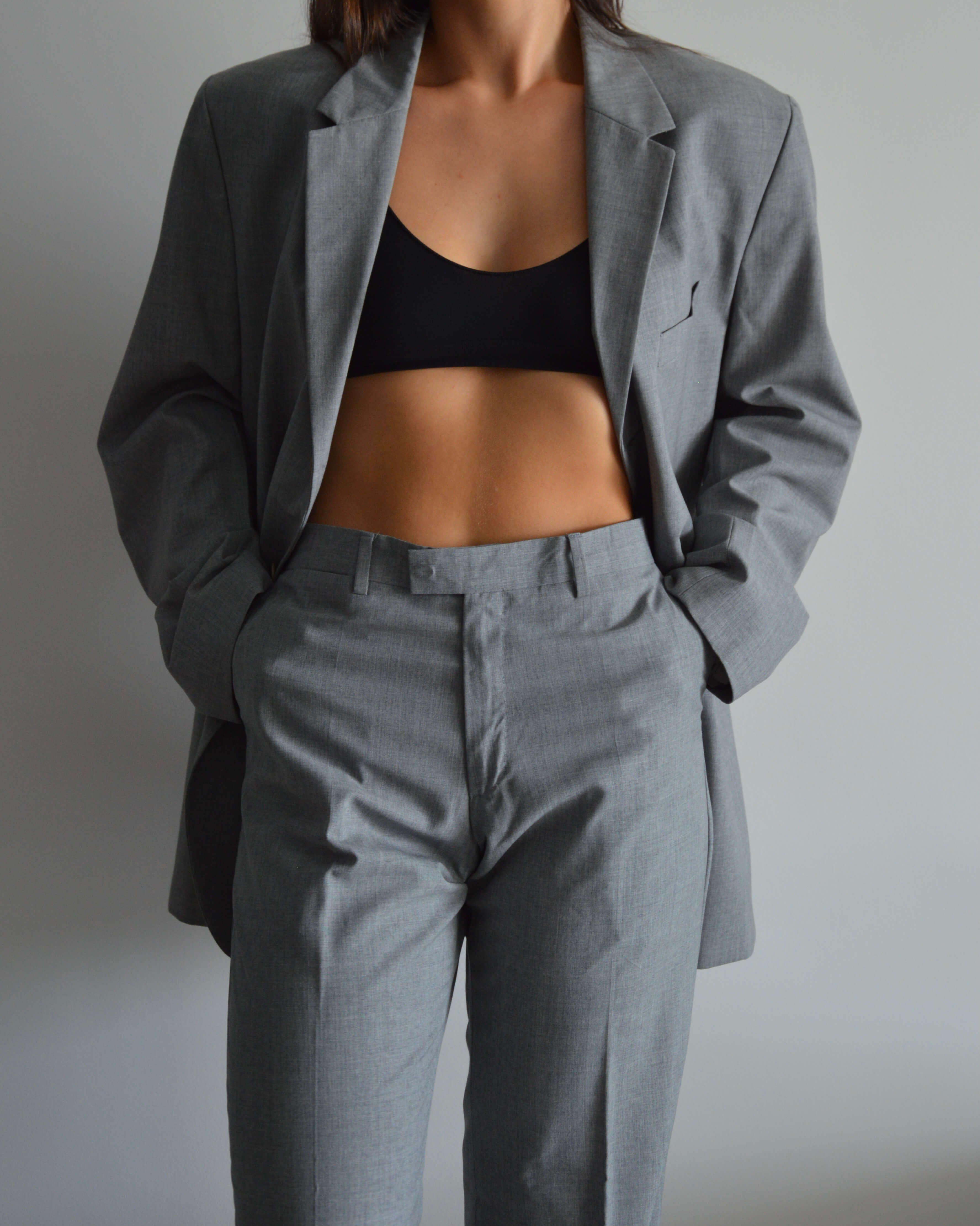 Costume - Gris clair (XS/M)