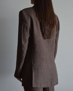 Vegan Suit - Brown Linen (XS/M)