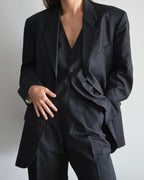 3 Pieces Suit - Black (M/L)