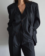 3 Pieces Suit - Black (M/L)