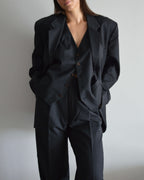 3 Pieces Suit - Black (M/L)