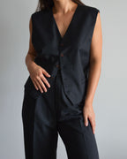 3 Pieces Suit - Black (M/L)