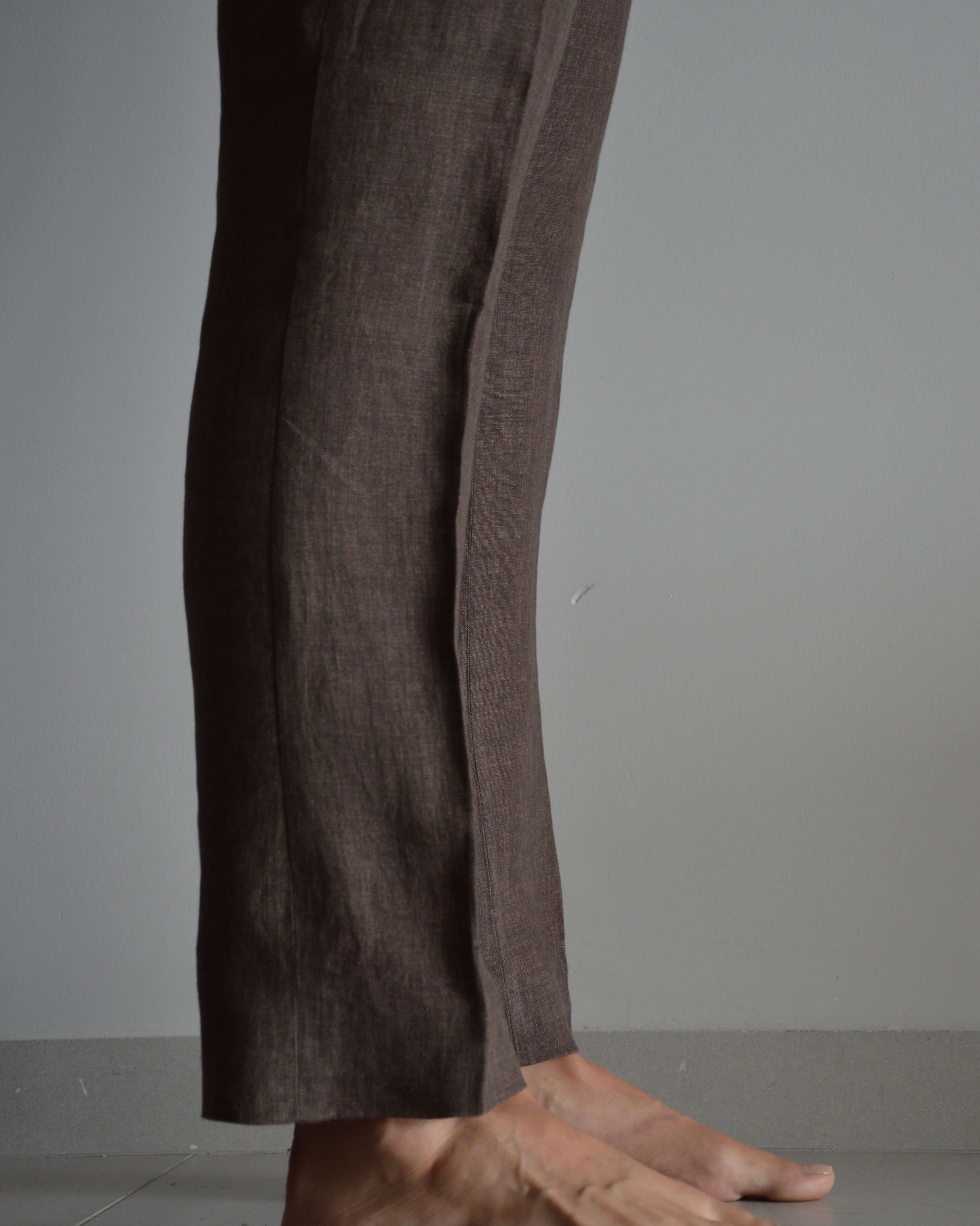Vegan Suit - Brown Linen (XS/M)