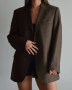 DUO Blazer - Dark Brown Shades (XS/M)