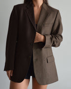 DUO Blazer - Dark Brown Shades (XS/M)