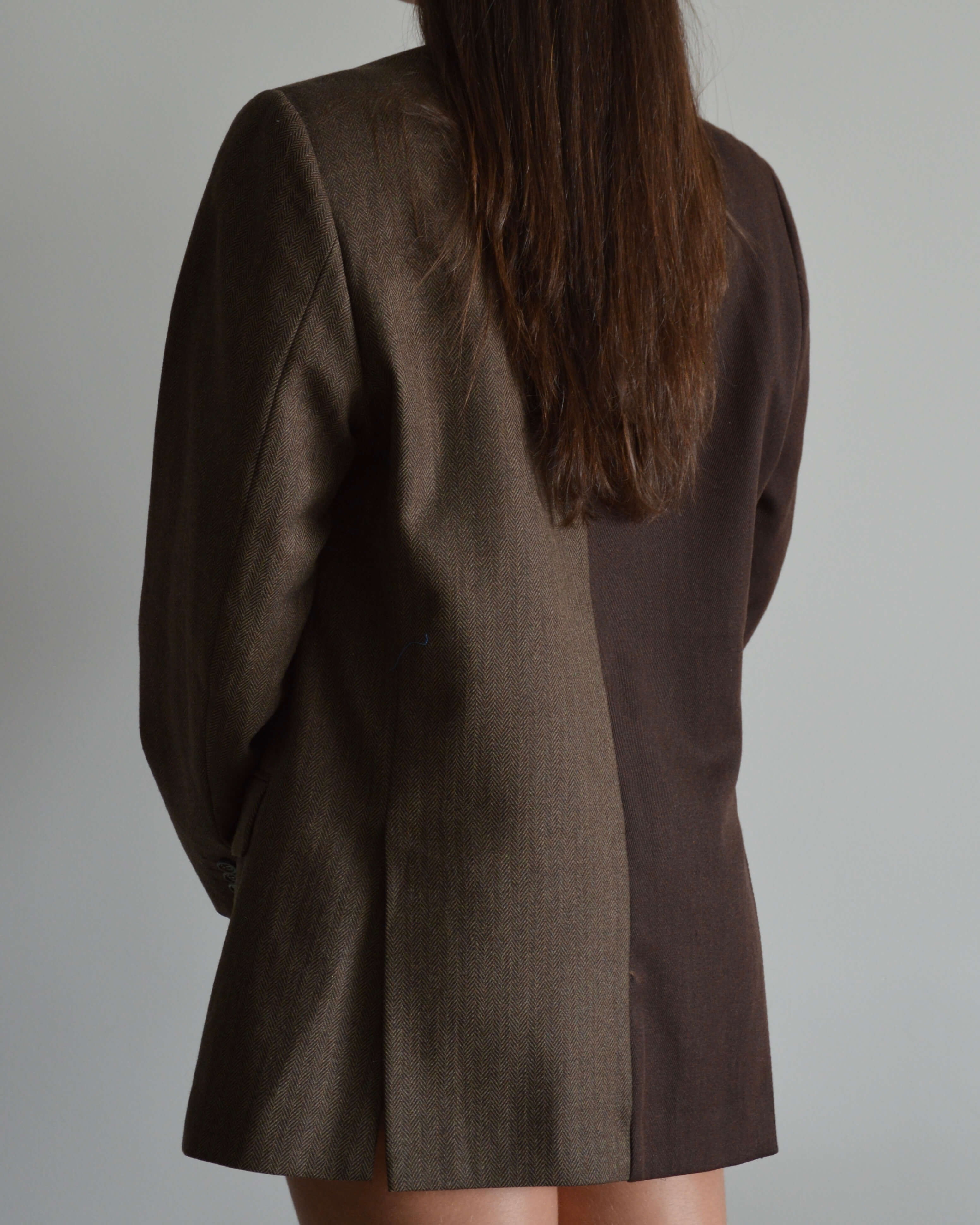 DUO Blazer - Dark Brown Shades (XS/M)