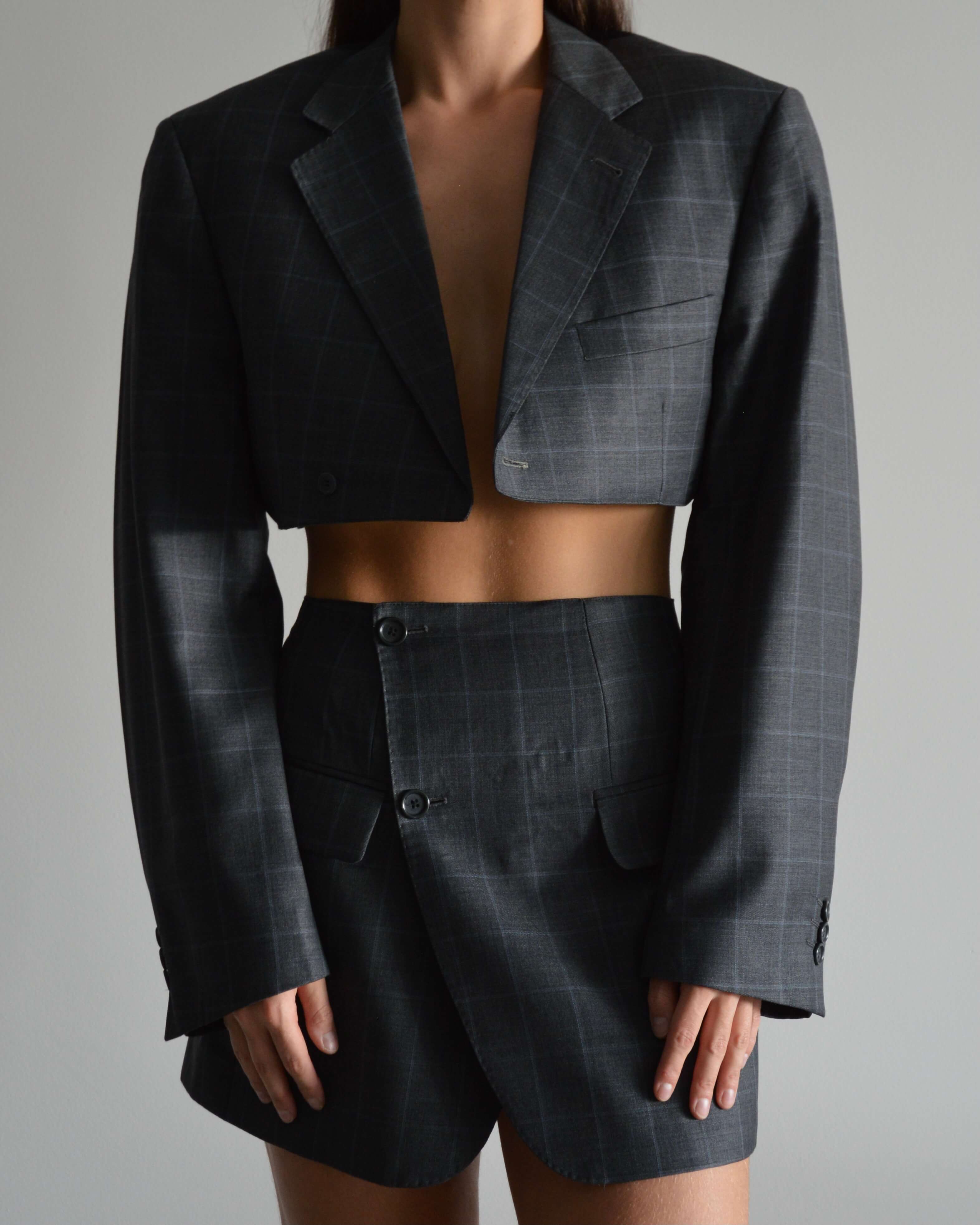 Blaset - Líneas azules grises (XS/S)