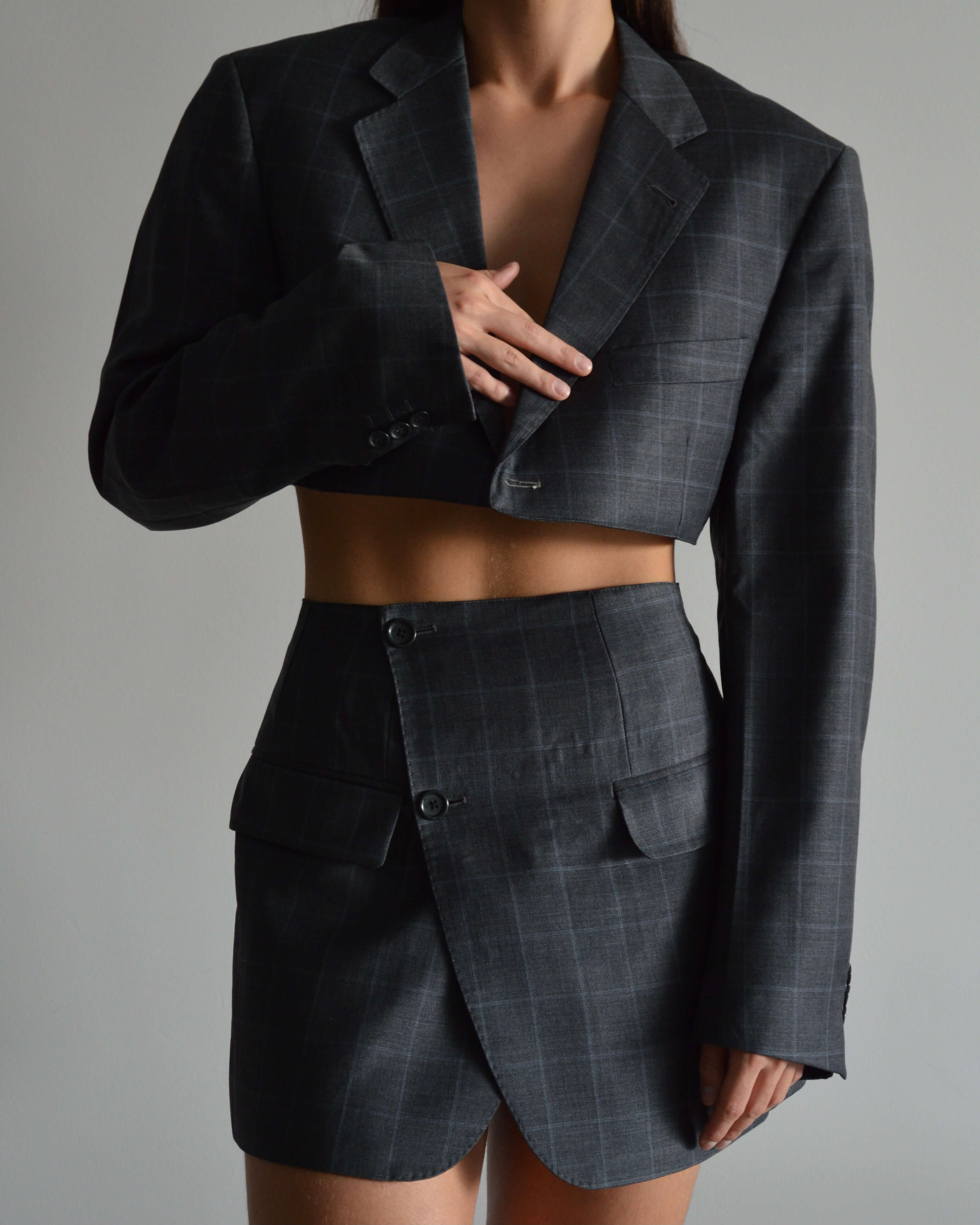 Blaset - Líneas azules grises (XS/S)