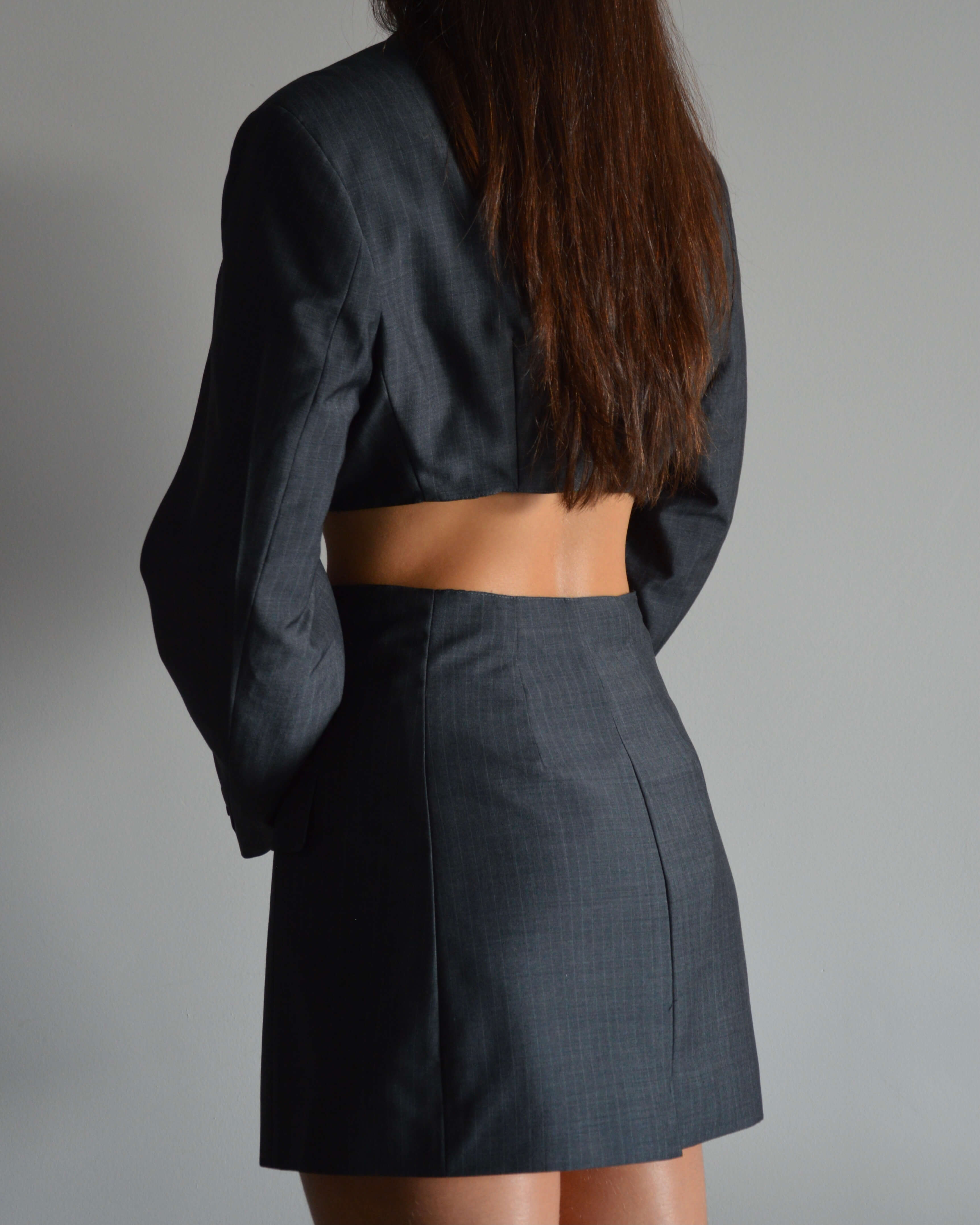 Blaset - Lignes gris foncé (S/M)