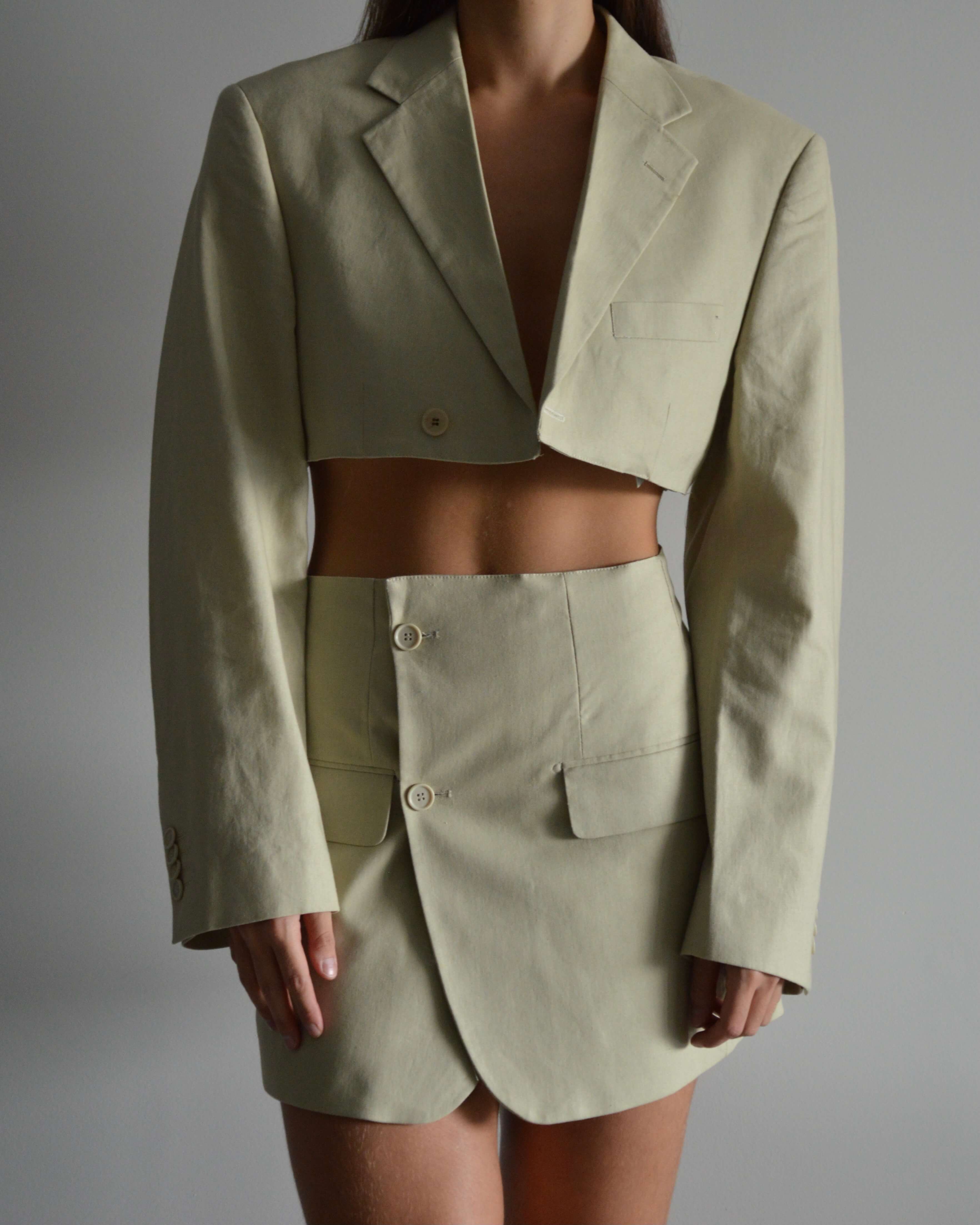 Vegan Blaset - Beige Linen (XS/S)