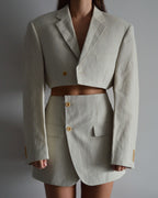 Vegan Blaset & Trousers - Light Linen (S/M)