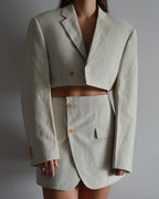 Vegan Blaset & Trousers - Light Linen (S/M)