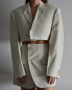 Vegan Blaset & Trousers - Light Linen (S/M)