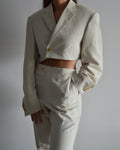 Vegan Blaset & Trousers - Light Linen (S/M)