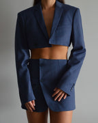 Conjunto y pantalones - Azul elegante (XS/S)