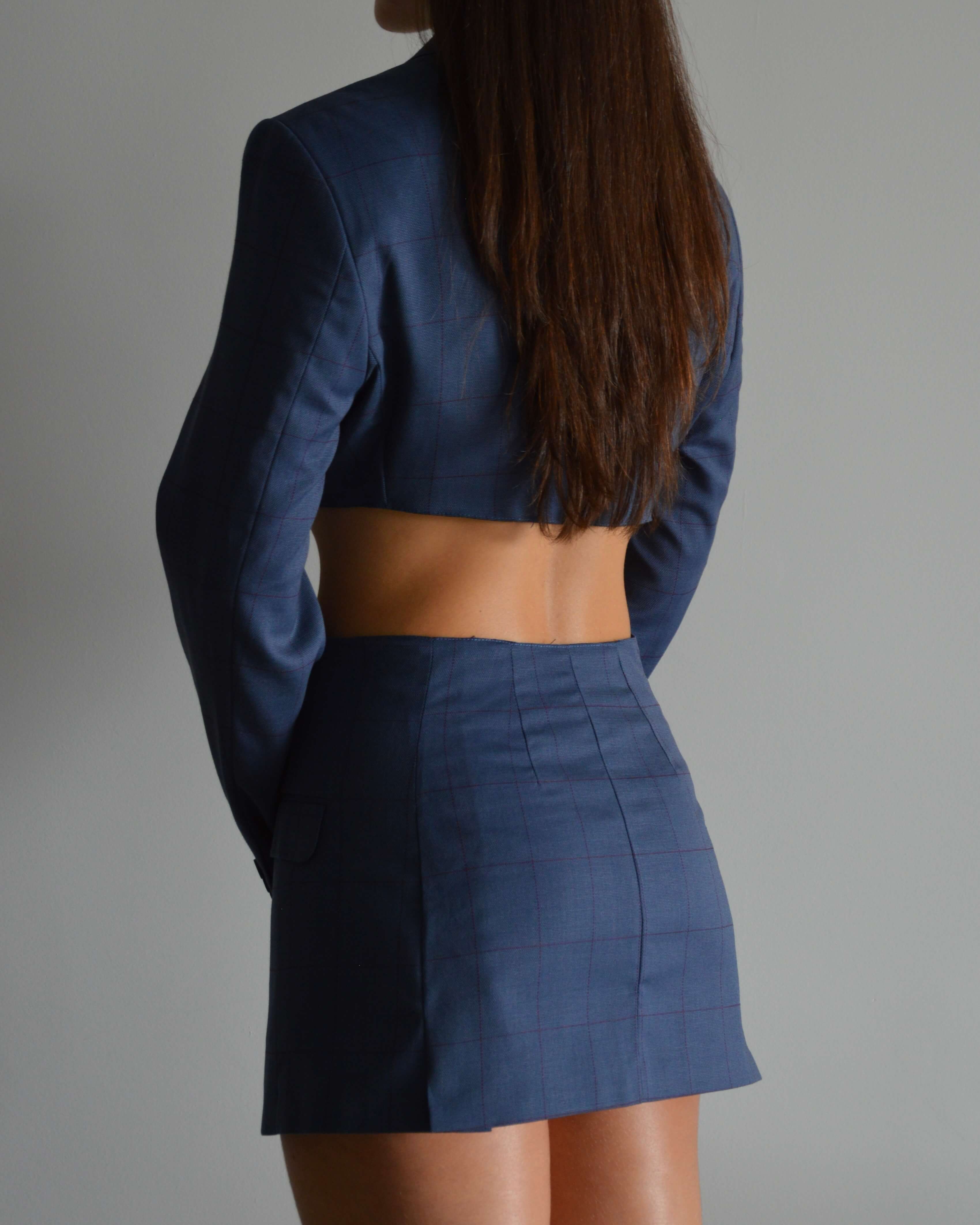 Ensemble veste et pantalon - Bleu clair (XS/S)