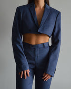 Conjunto y pantalones - Azul elegante (XS/S)
