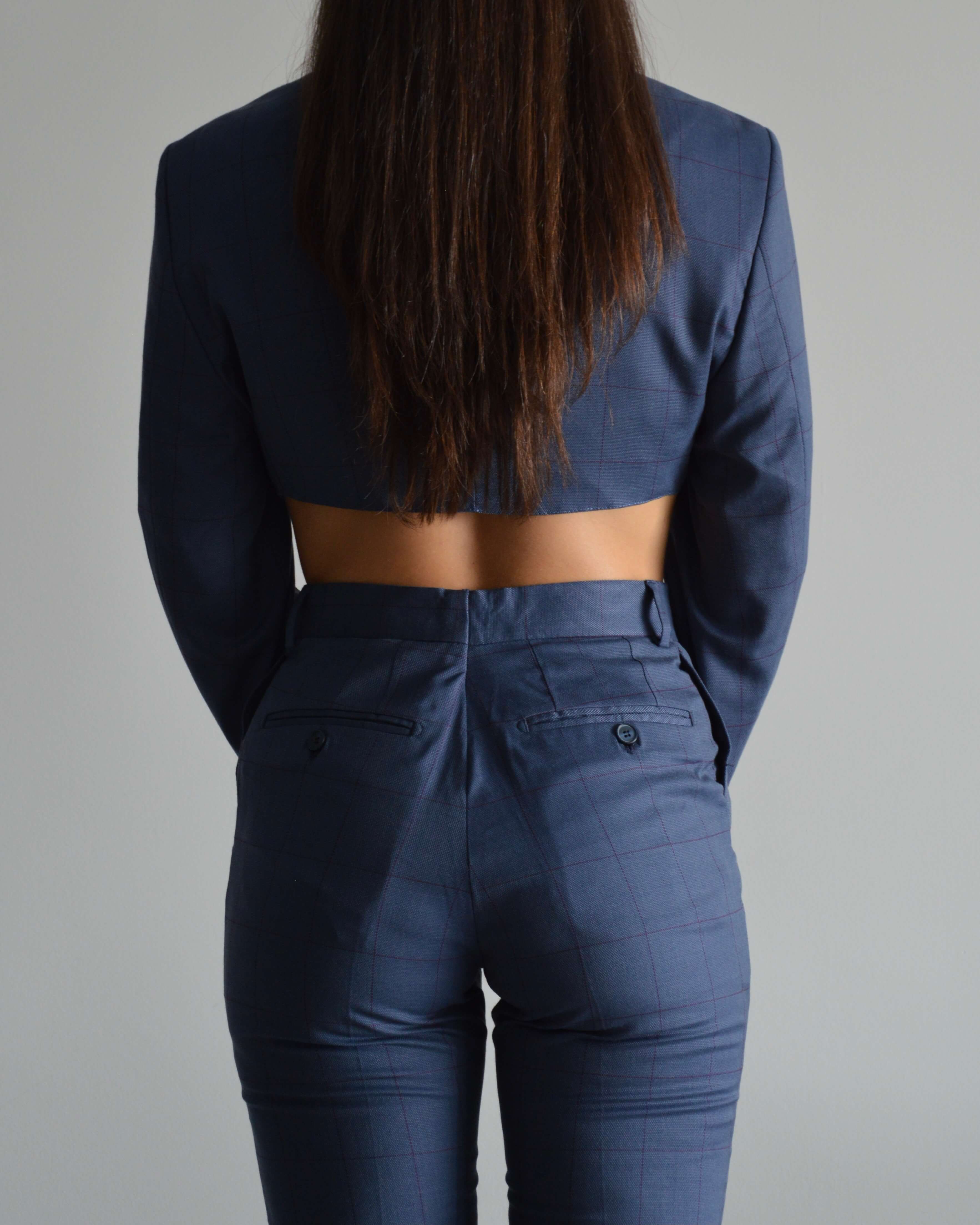 Ensemble veste et pantalon - Bleu clair (XS/S)