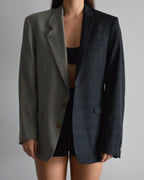 DUO Blazer - Blue & Gray (XS/M)