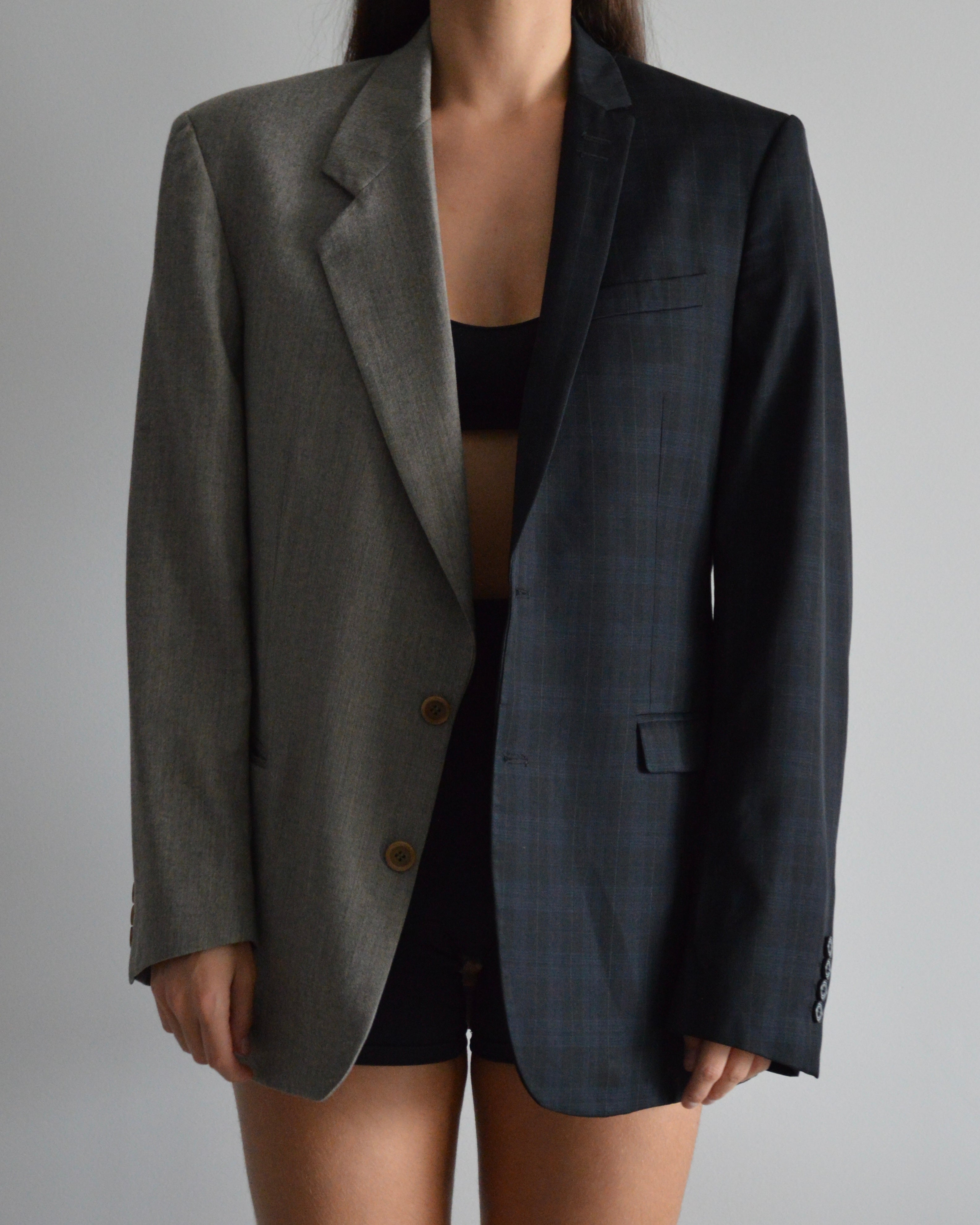 DUO Blazer - Blue & Gray (XS/M)