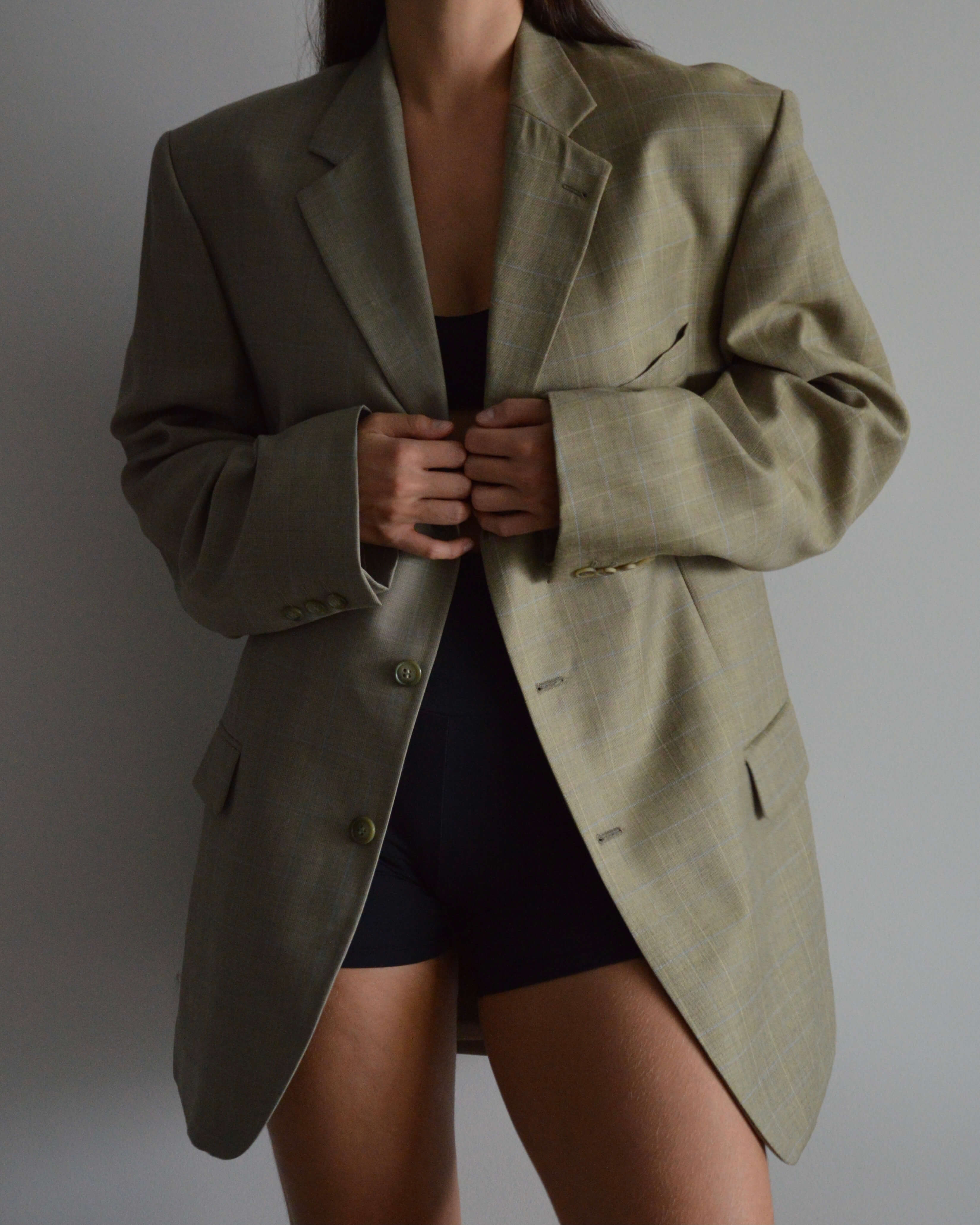 DUO Blazer - Super Oversize Greenish (L/XXL)