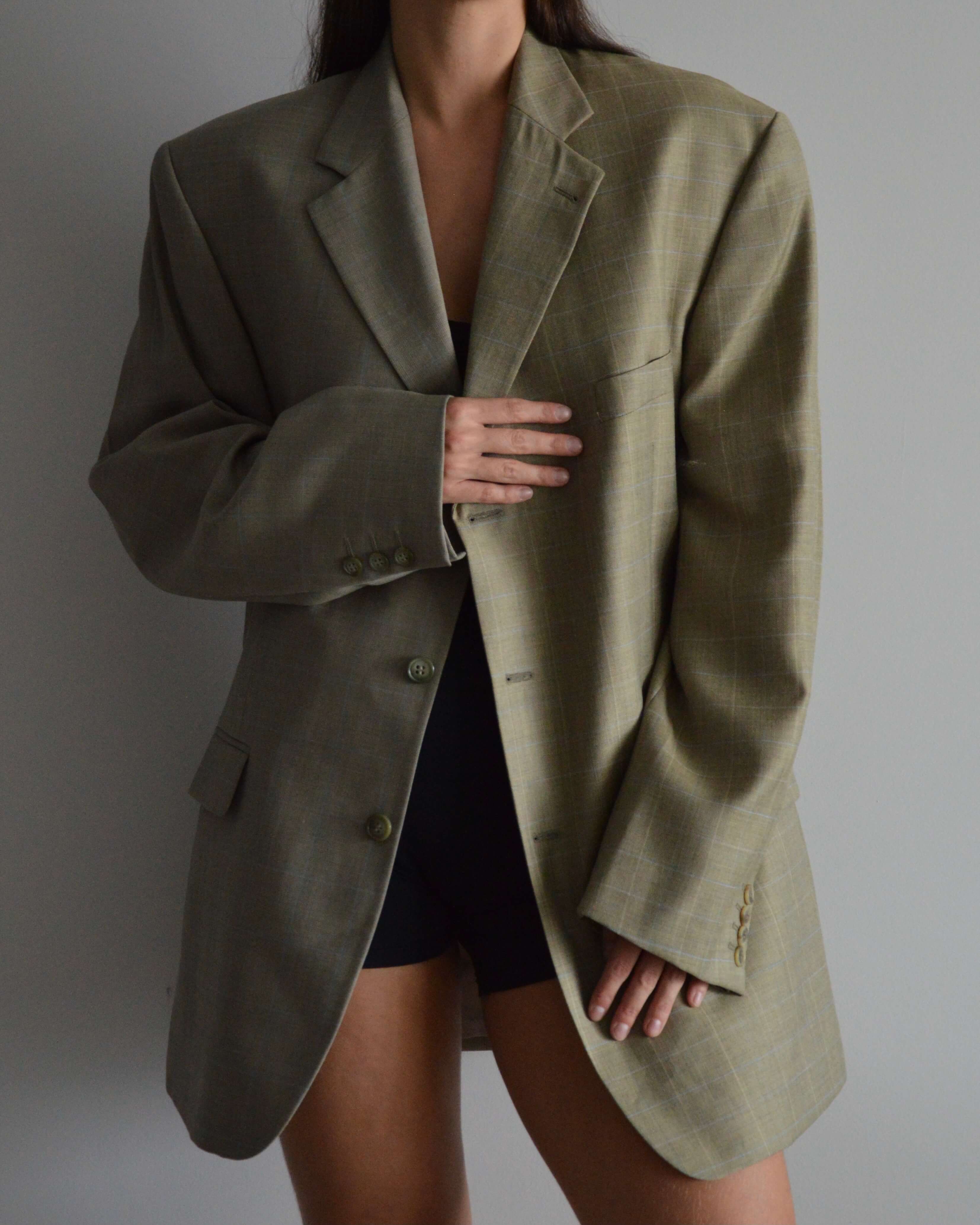 DUO Blazer - Super Oversize Greenish (L/XXL)