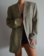 Blazer DUO - Oversize verde (L/XXL)
