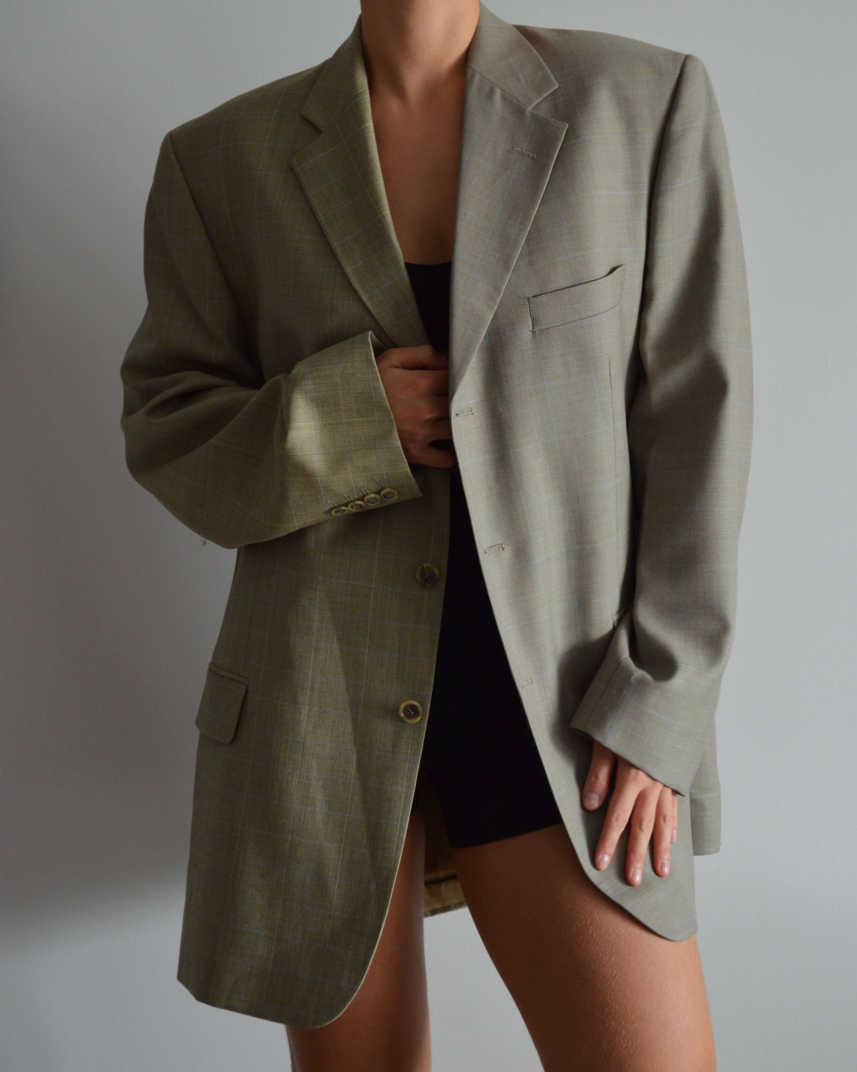 DUO Blazer - Super Oversize Greenish (L/XXL)