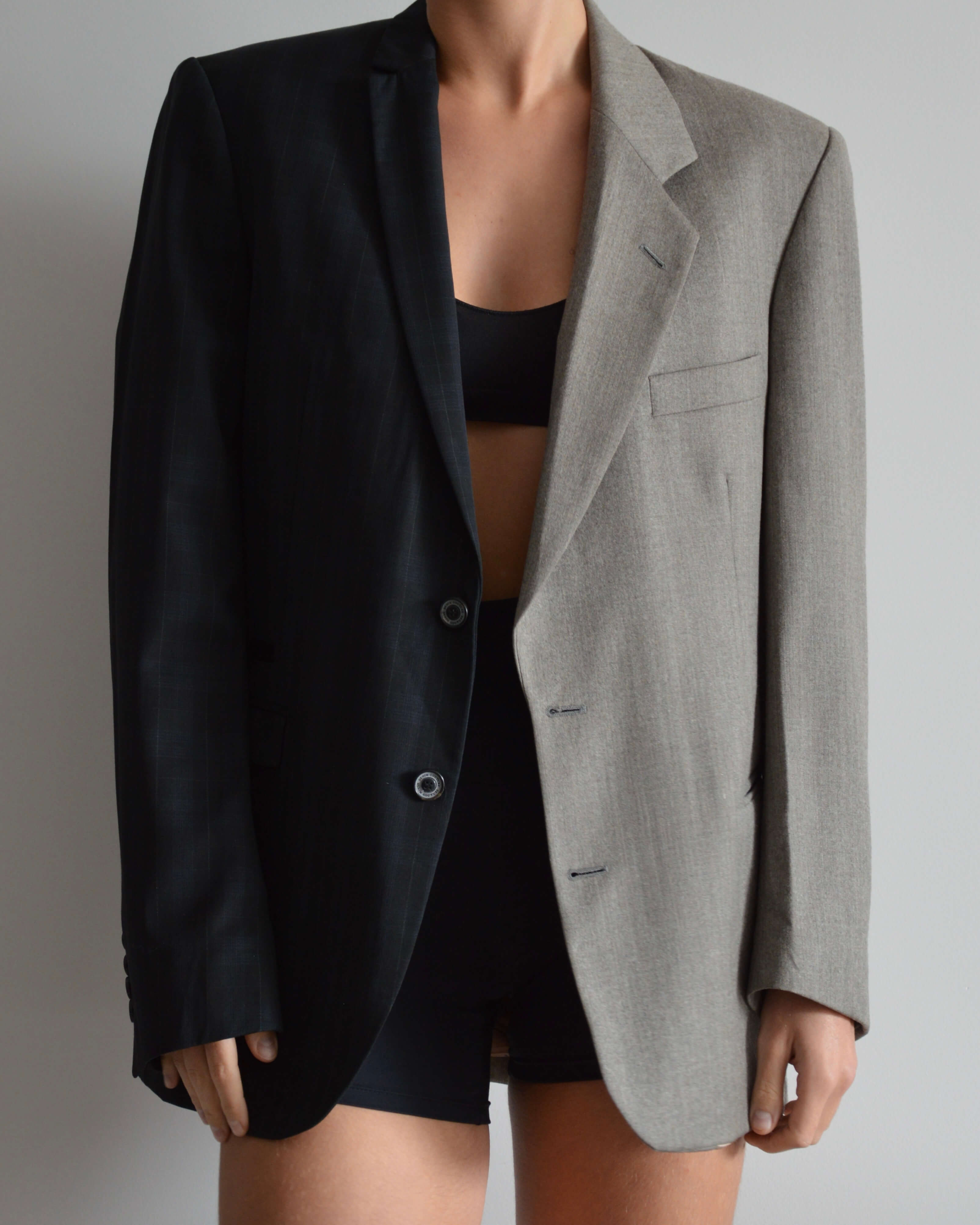 DUO Blazer - Blue & Gray (XS/M)