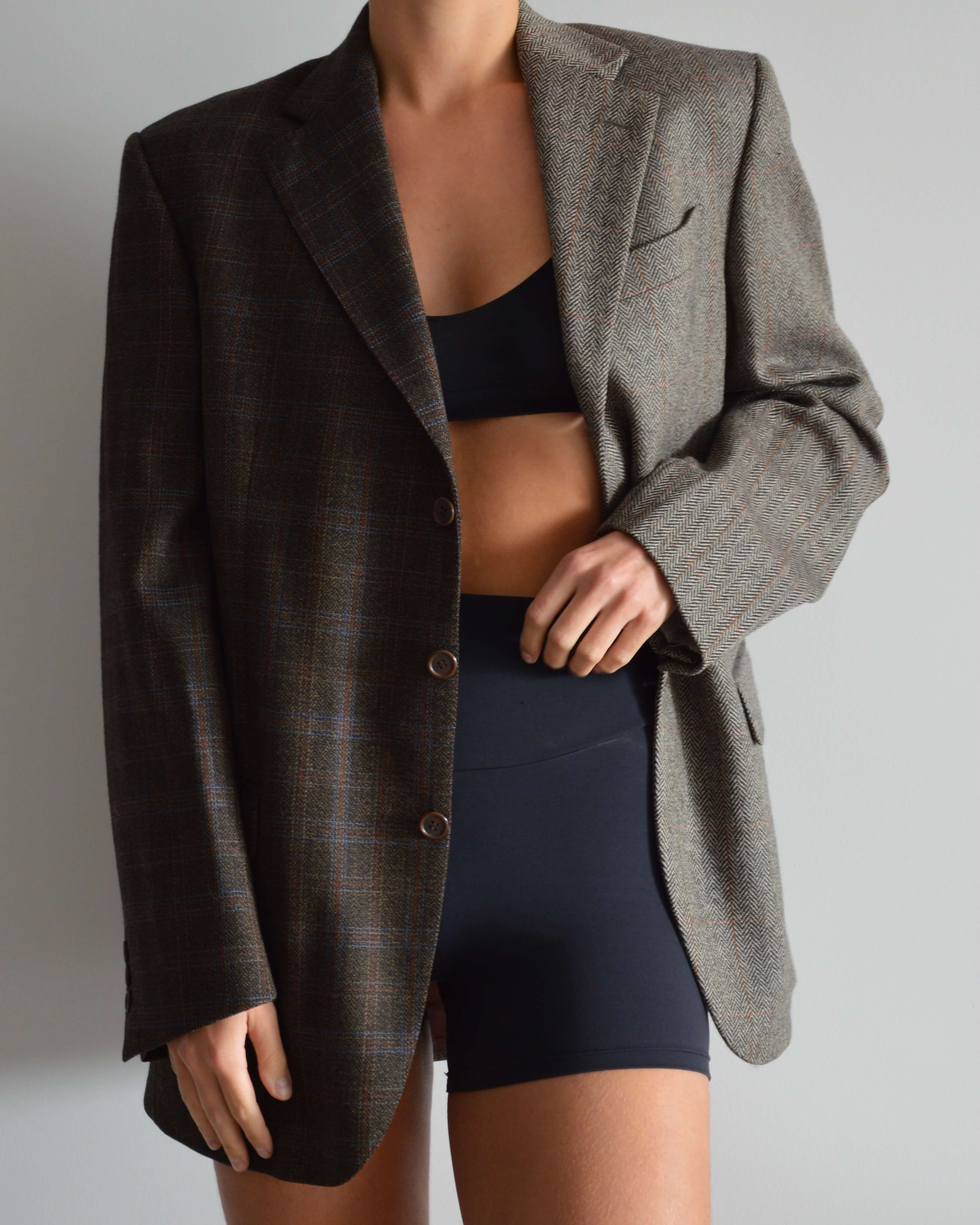 DUO Blazer - Chocolate Brown (S/L)