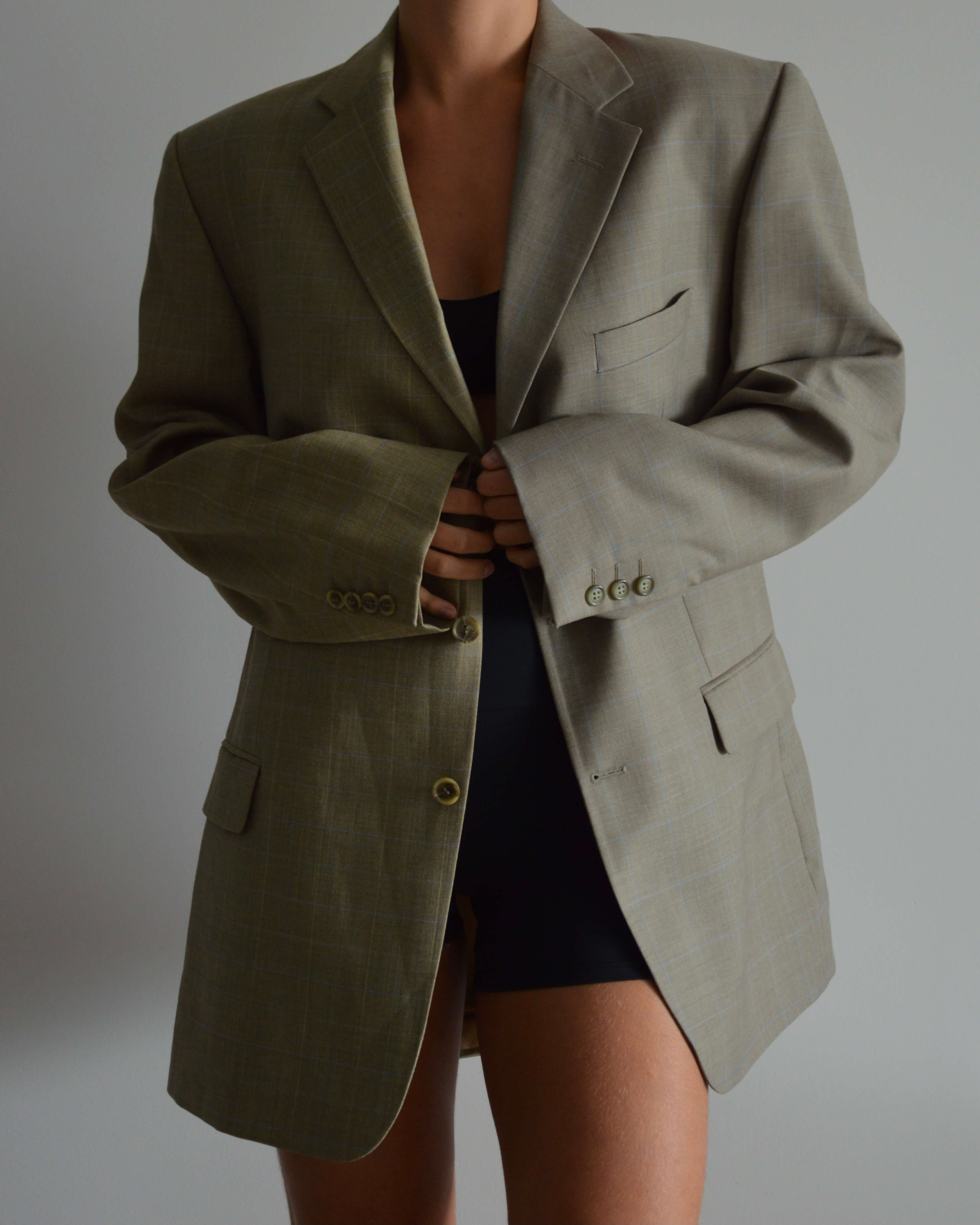 DUO Blazer - Super Oversize Greenish (L/XXL)