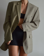 Blazer DUO - Oversize verde (L/XXL)