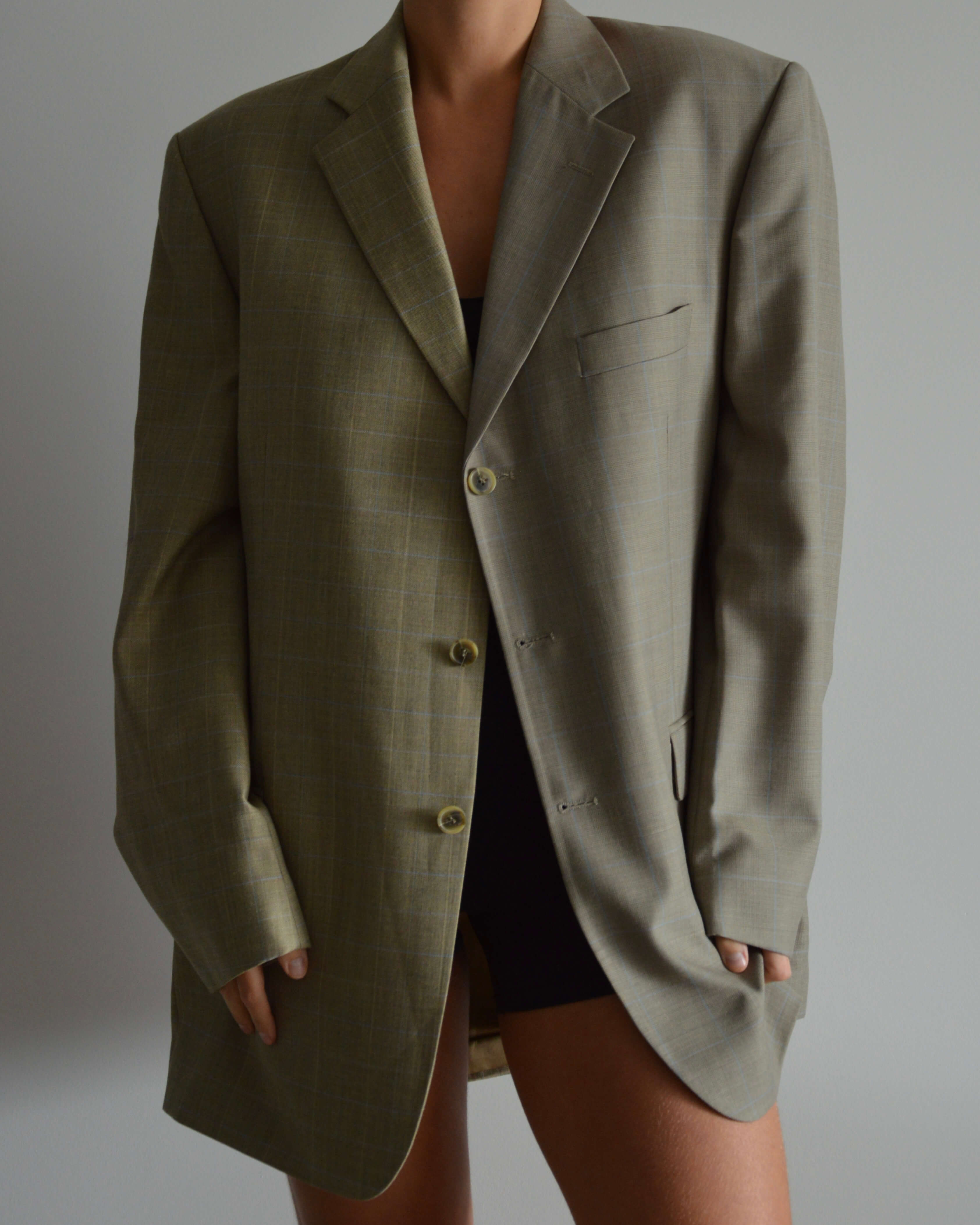 DUO Blazer - Super Oversize Greenish (L/XXL)