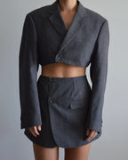 Blaset - Dark Gray Purple Lines (XS/S)