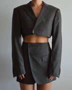 Blaset - Plaid Gray (XS/S)