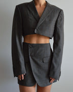 Blaset - Plaid Gray (XS/S)