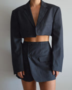 Vegan Blaset & Vest - Dark Gray (M)