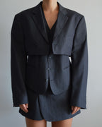 Vegan Blaset & Vest - Dark Gray (M)
