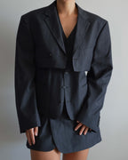 Vegan Blaset & Vest - Dark Gray (M)