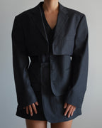 Vegan Blaset & Vest - Dark Gray (M)